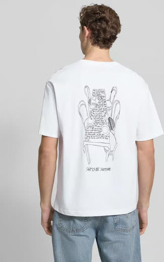 Samsøe T-shirt met labelstitching - Foto 2
