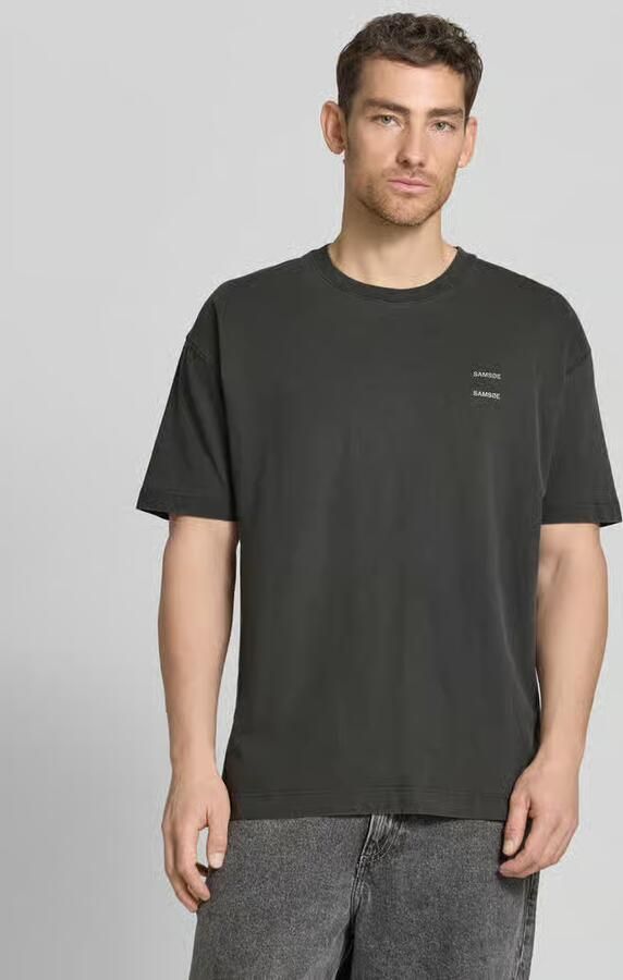 Samsøe T-shirt met logoprint model 'JOEL' - Foto 3