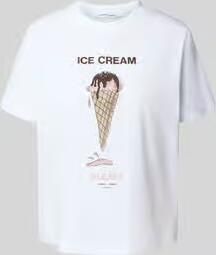 Samsøe T-shirt met motiefprint Model 'CAMINO'