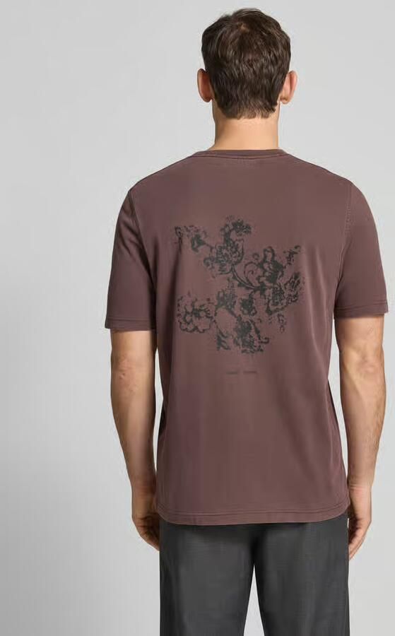Samsøe T-shirt met motiefprint model 'PHIL'