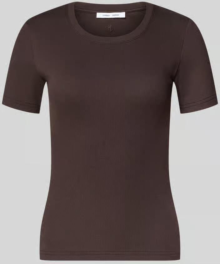 Samsøe T-shirt met ronde hals model 'ALEXIS' - Foto 2