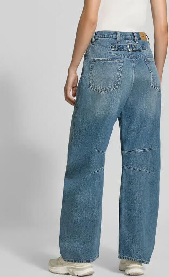 Samsøe wide fit jeans van puur katoen model 'Sahar'