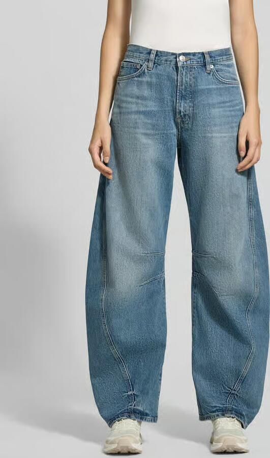 Samsøe wide fit jeans van puur katoen model 'Sahar' - Foto 2
