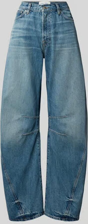 Samsøe wide fit jeans van puur katoen model 'Sahar' - Foto 3