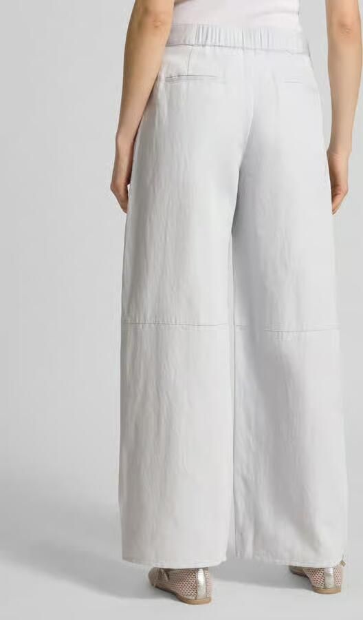 Samsøe wide leg broek met linnen model 'SAROKO' - Foto 3