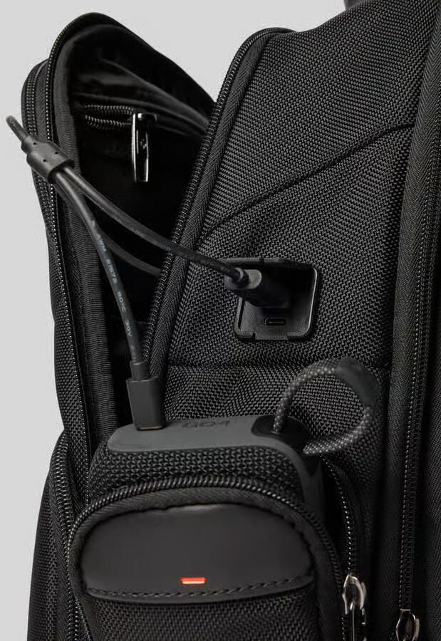 Samsonite Rugzakfunctie van kalfsleer-mix met logodetail model 'Pro-DLX'