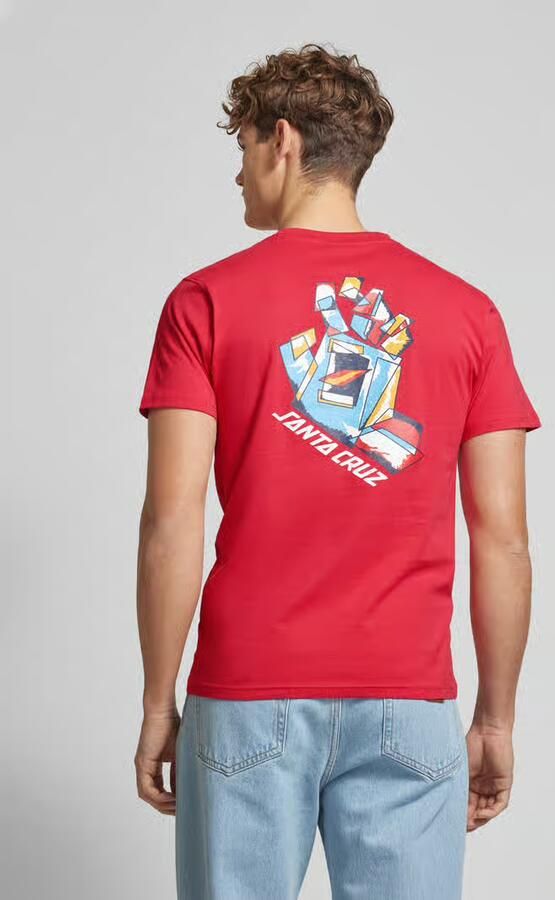 Santa Cruz T-shirt met labelprint