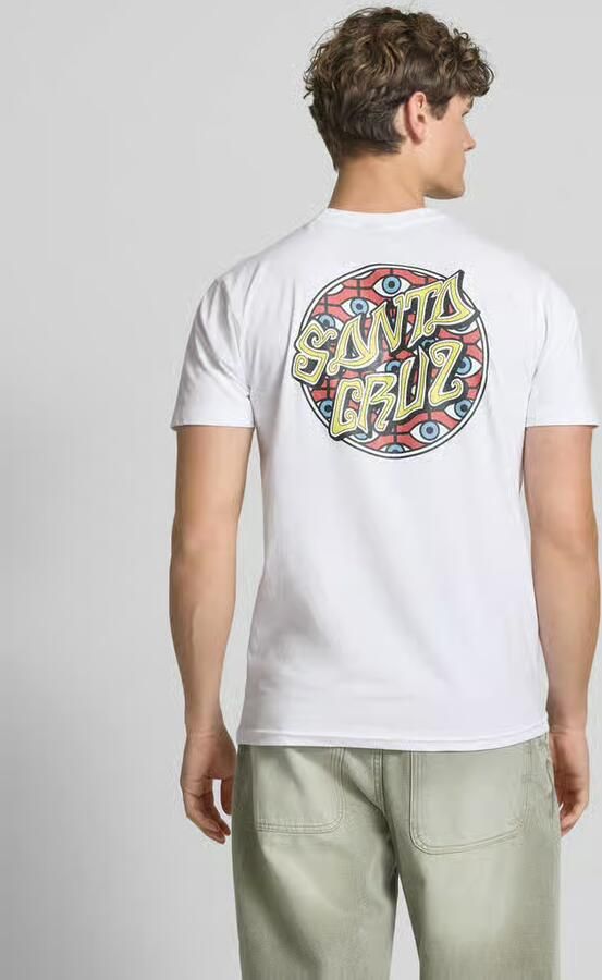 Santa Cruz T-shirt met labelprint