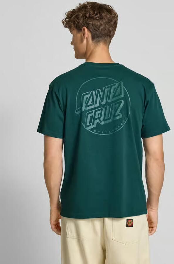 Santa Cruz T-shirt met labelprint