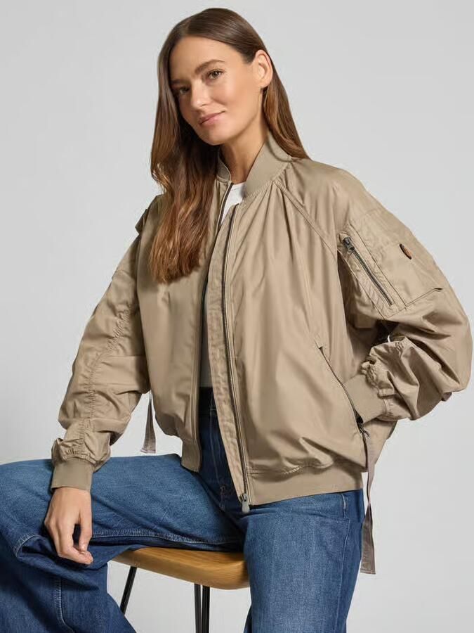Save The Duck Bomberjack met Ritszakken Model 'LIL'