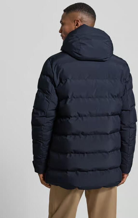 Save The Duck Gewatteerd jack met capuchon model 'QUINLAN'