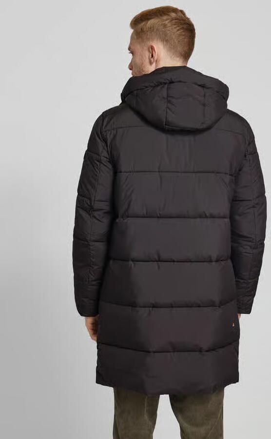 Save The Duck Gewatteerd jack met labeldetail model 'DAMON