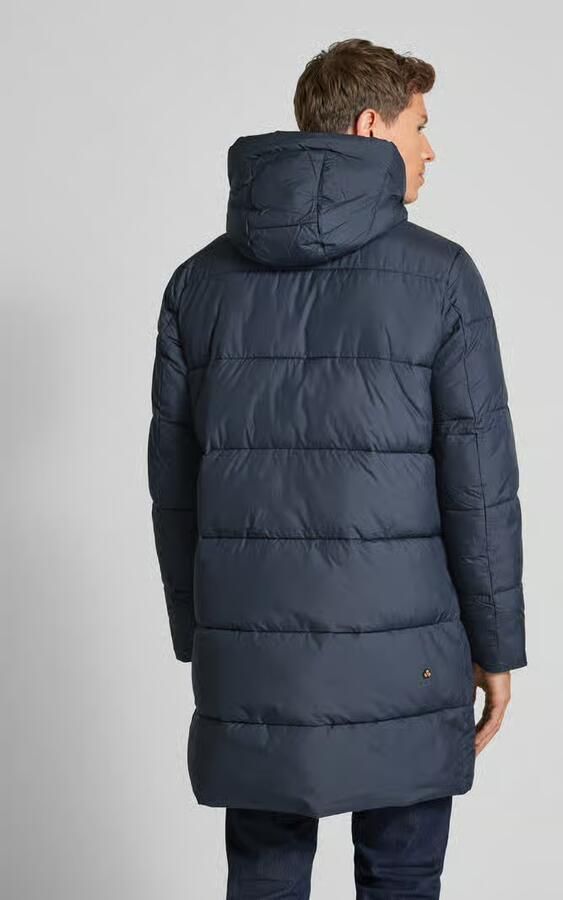 Save The Duck Gewatteerd jack met labeldetail model 'DAMON