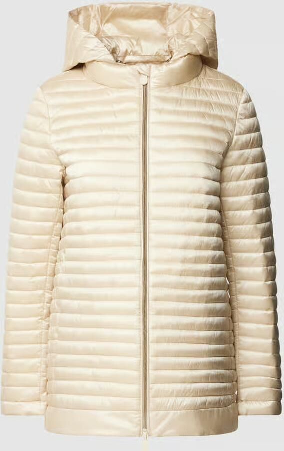 Save The Duck Ivory Shore Beige Synthetische Jas Beige Dames