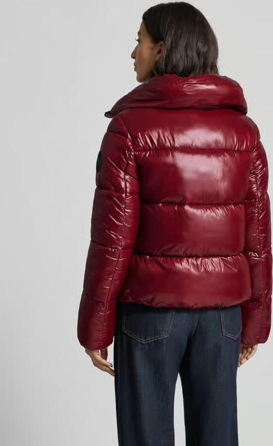 Save The Duck Regular fit gewatteerd jack met opstaande kraag model 'Isla'