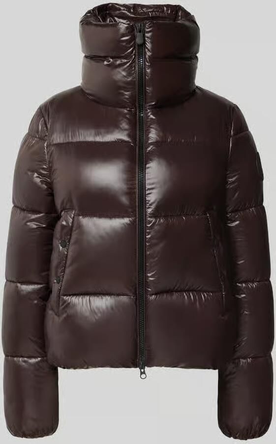 Save The Duck Regular fit gewatteerd jack met opstaande kraag model 'Isla'