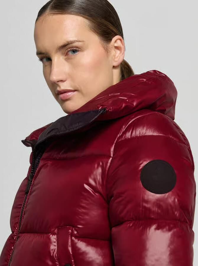 Save The Duck Regular fit gewatteerd jack met opstaande kraag model 'Isla' - Foto 2