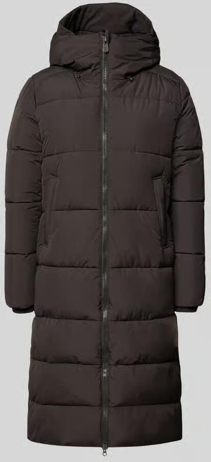 Save The Duck Regular fit gewatteerde mantel met capuchon model 'ZANDAYA'