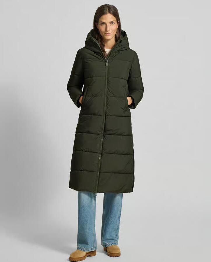 SAVE THE DUCK Regular fit gewatteerde lange jas met tweewegsritssluiting model 'MISSY' - Foto 2