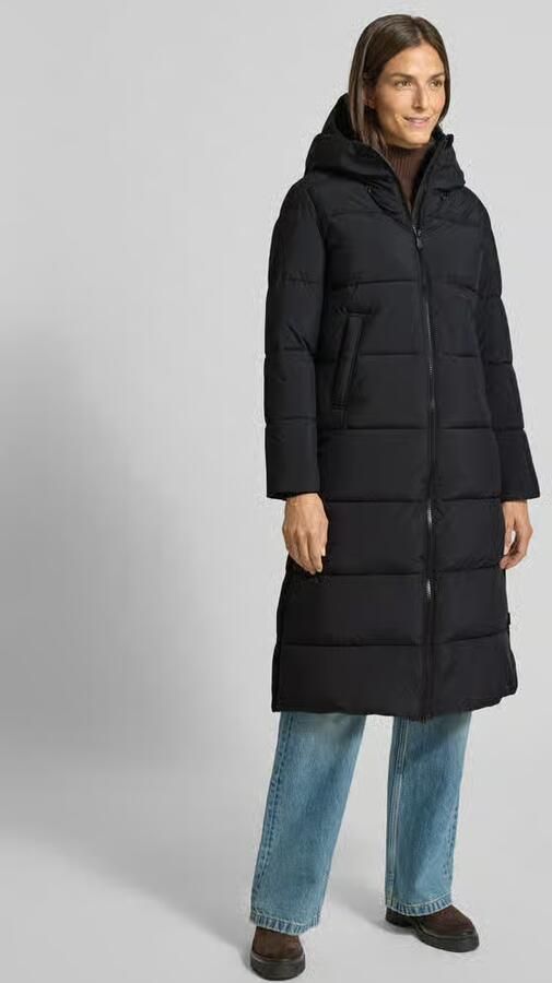 Save The Duck Regular fit gewatteerde mantel met tweewegritssluiting model 'MISSY' - Foto 2