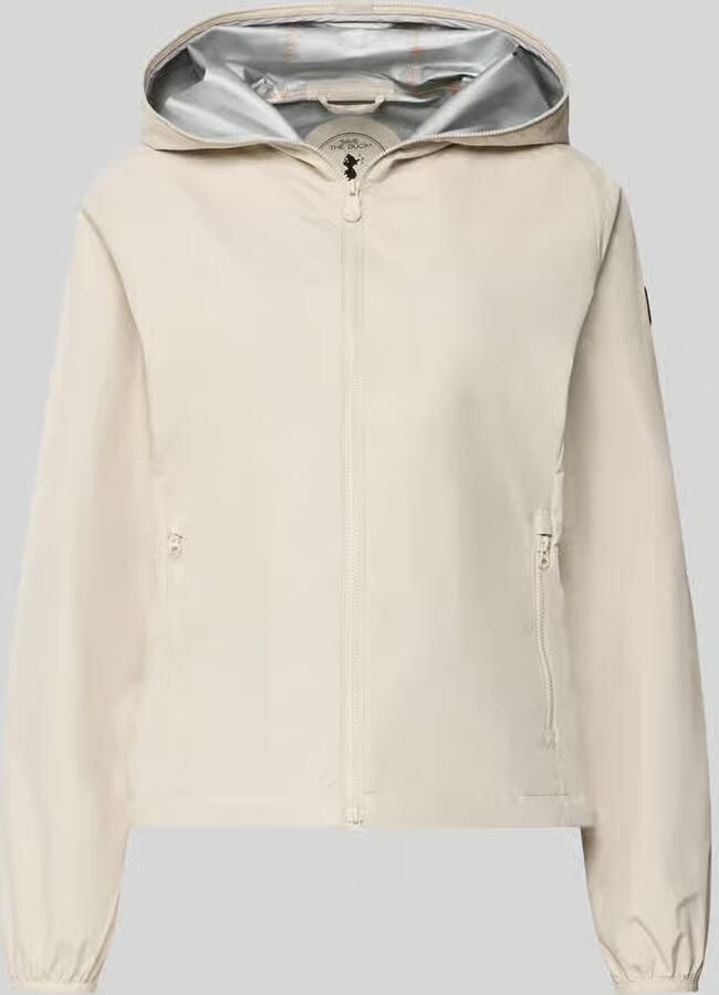 SAVE THE DUCK Regular fit jack met tweewegsritssluiting model 'Stella'