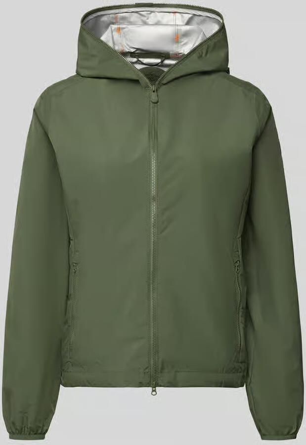 SAVE THE DUCK Regular fit jack met tweewegsritssluiting model 'Stella'