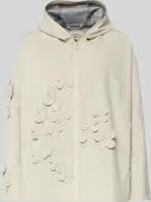 Save The Duck Regular fit Regenjack met florale applicaties Model 'Rosa'