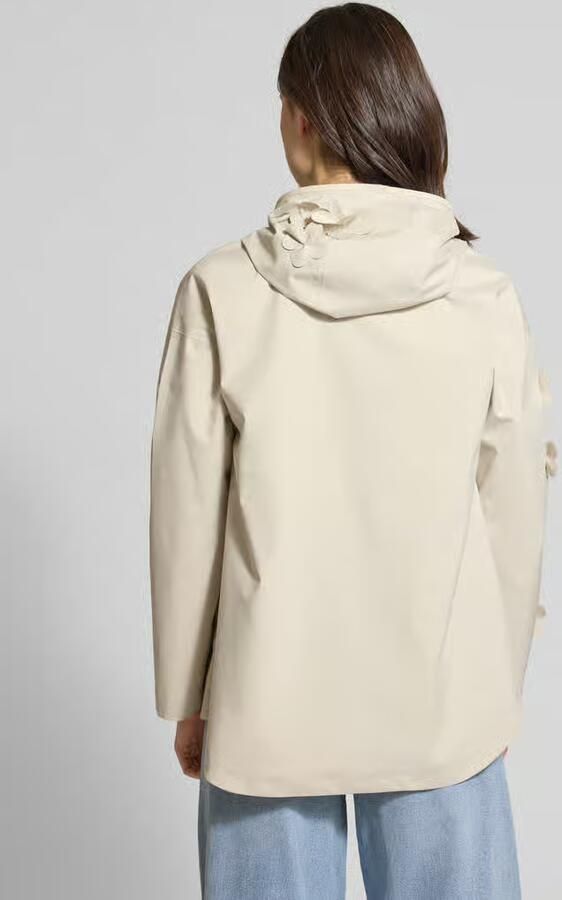 Save The Duck Regular fit Regenjack met florale applicaties Model 'Rosa' - Foto 3