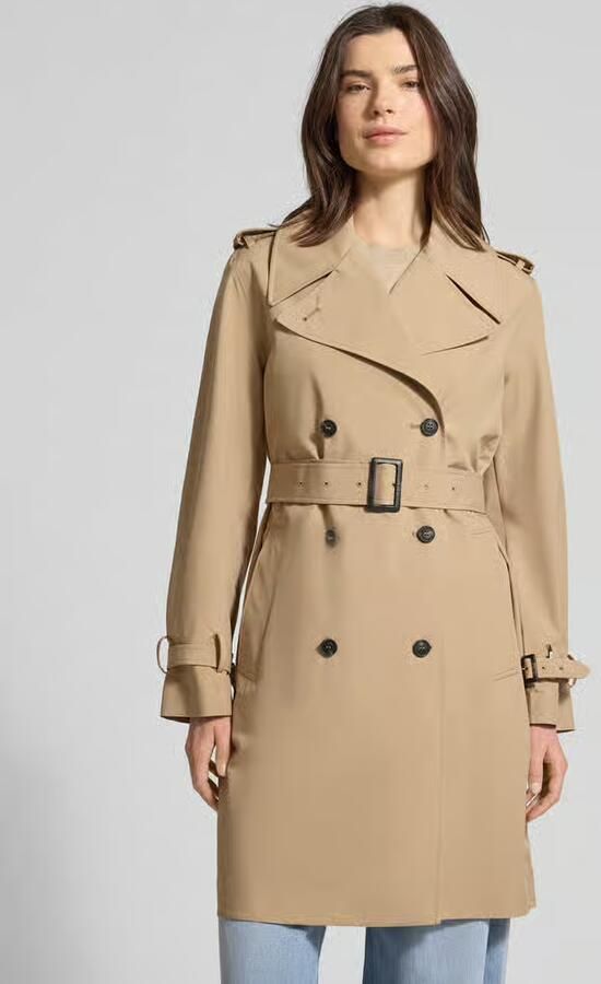 Save The Duck Regular fit trenchcoat met afneembare stoffen riem model 'Talya' - Foto 4