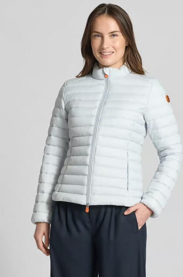 SAVE THE DUCK Slim fit gewatteerd jack met gevoerde opstaande kraag model 'Carly' - Foto 4