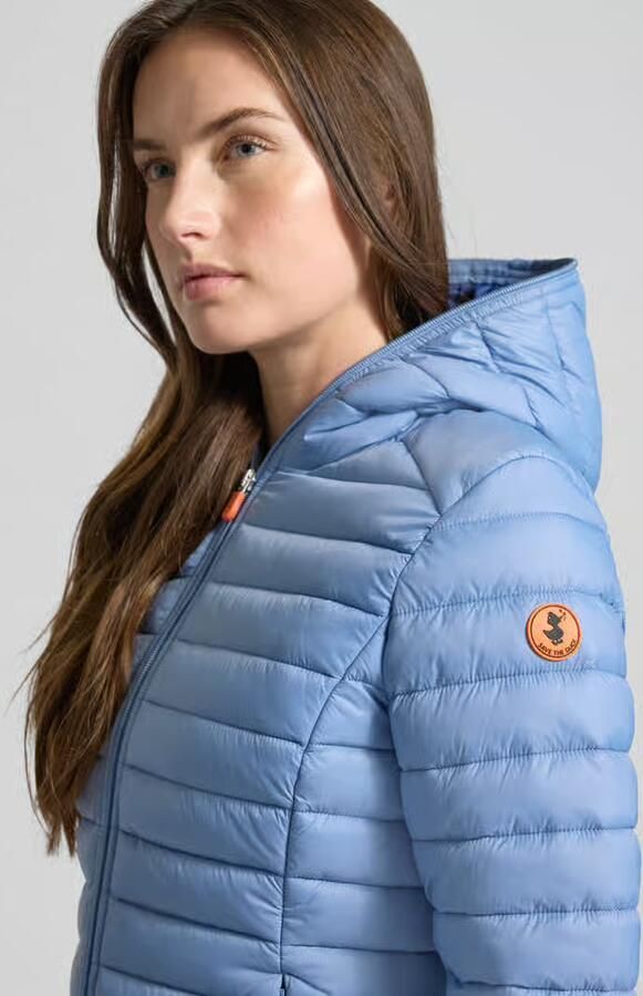 SAVE THE DUCK Slim fit gewatteerd jack met tweewegsritssluiting model 'Daisy' - Foto 2
