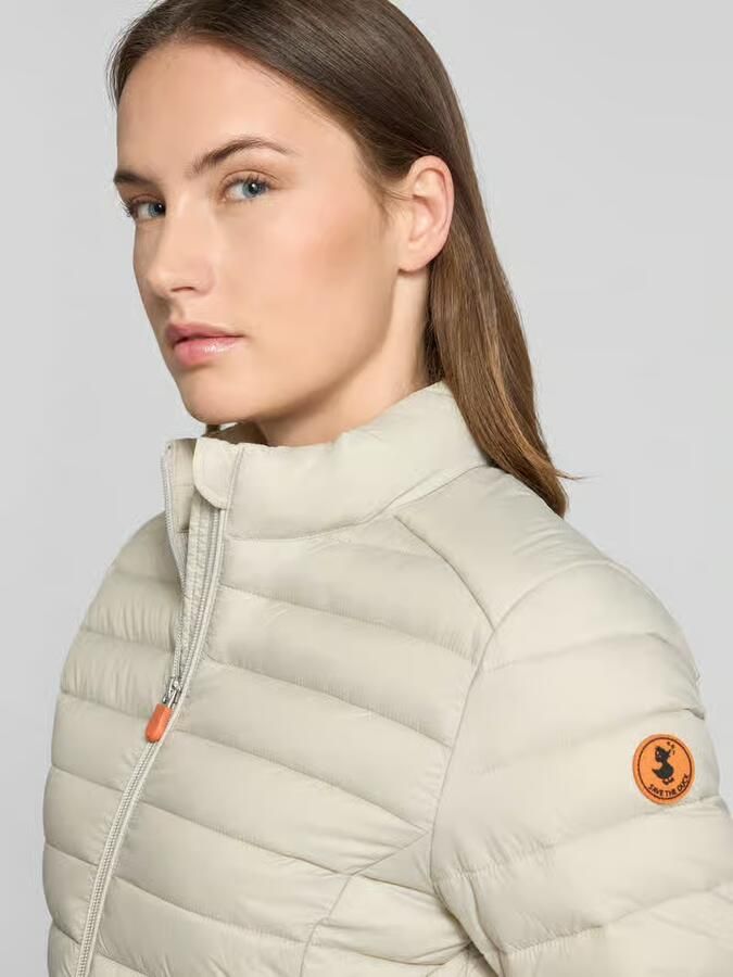 SAVE THE DUCK Slim fit gewatteerd jack met gevoerde opstaande kraag model 'Carly' - Foto 2