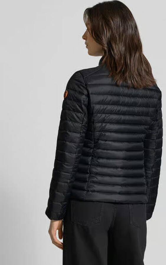 SAVE THE DUCK Slim fit gewatteerd jack met gevoerde opstaande kraag model 'Carly' - Foto 4
