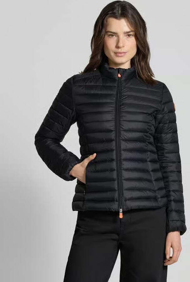 SAVE THE DUCK Slim fit gewatteerd jack met gevoerde opstaande kraag model 'Carly' - Foto 3