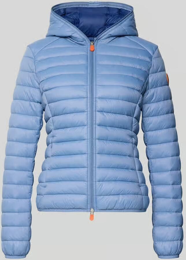 SAVE THE DUCK Slim fit gewatteerd jack met tweewegsritssluiting model 'Daisy'