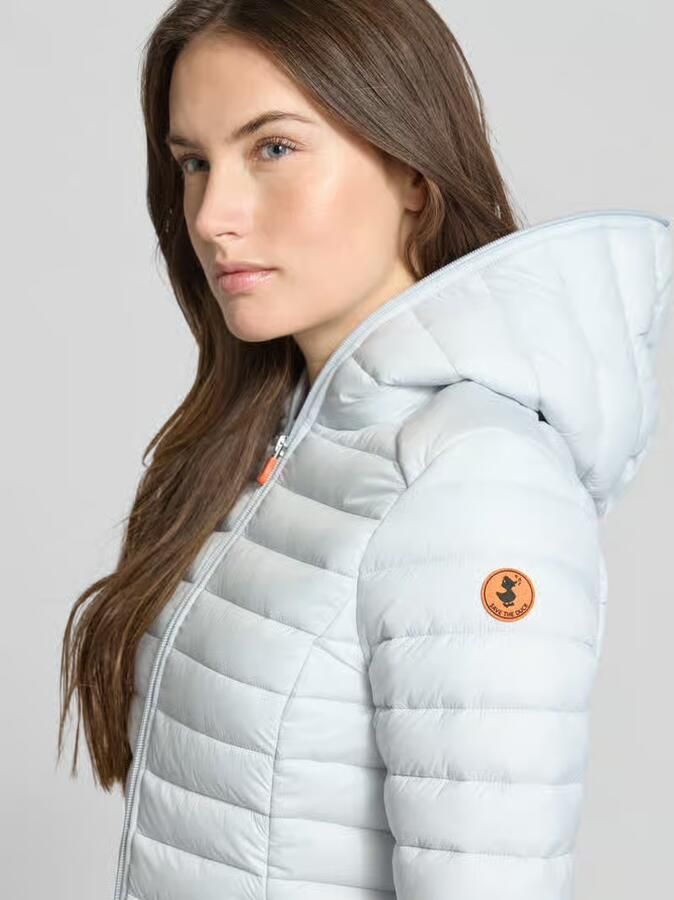 SAVE THE DUCK Slim fit gewatteerd jack met tweewegsritssluiting model 'Daisy'