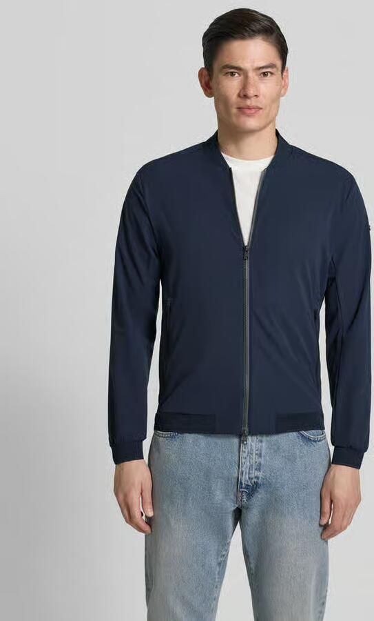 SCANDINAVIAN EDITION regular fit jack met opstaande kraag model 'Campo' - Foto 3