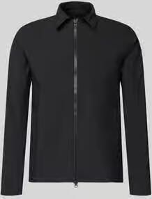 SCANDINAVIAN EDITION regular fit jack met platte kraag model 'Motion'