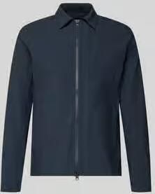 SCANDINAVIAN EDITION regular fit jack met platte kraag model 'Motion'