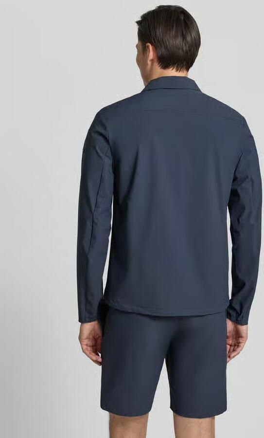 SCANDINAVIAN EDITION regular fit jack met platte kraag model 'Motion' - Foto 3