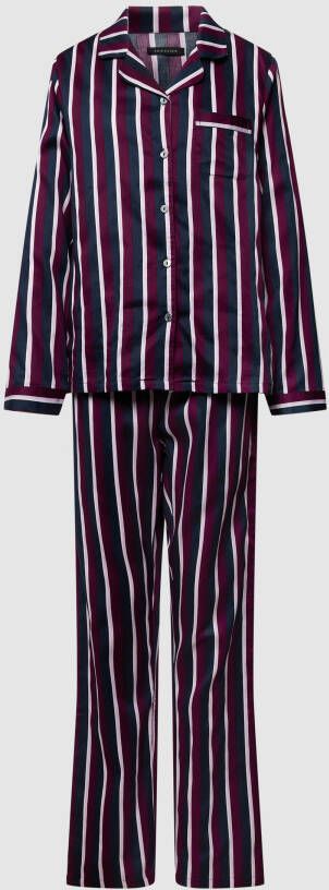 Schiesser Pyjama met streepmotief