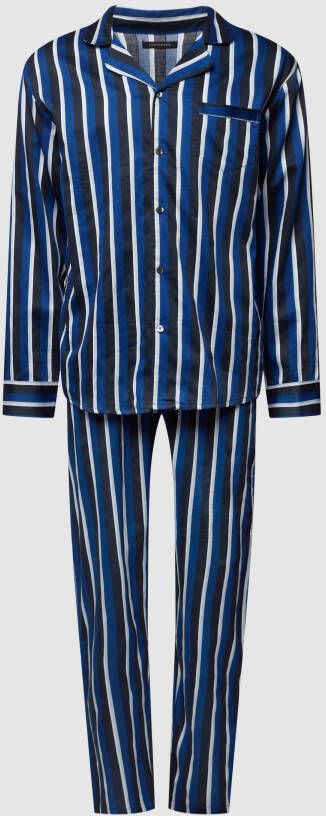 Schiesser Pyjama met streepmotief model 'stripes'