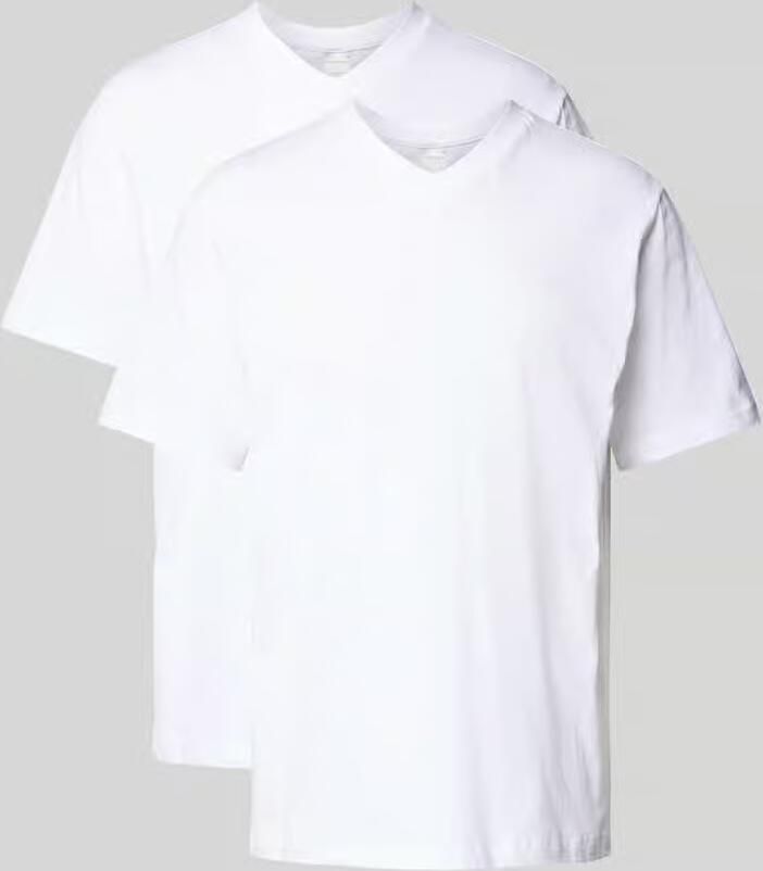 Schiesser Shirt met V-hals Essentials (2-delig Set van 2) - Foto 5