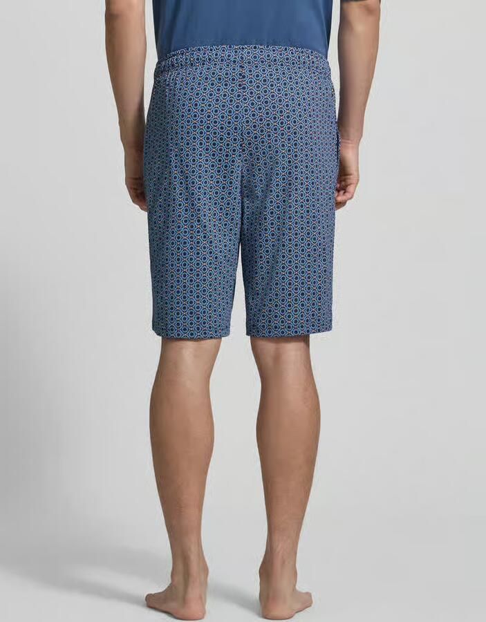Schiesser Bermuda s in allover-look met elastische tailleband - Foto 2