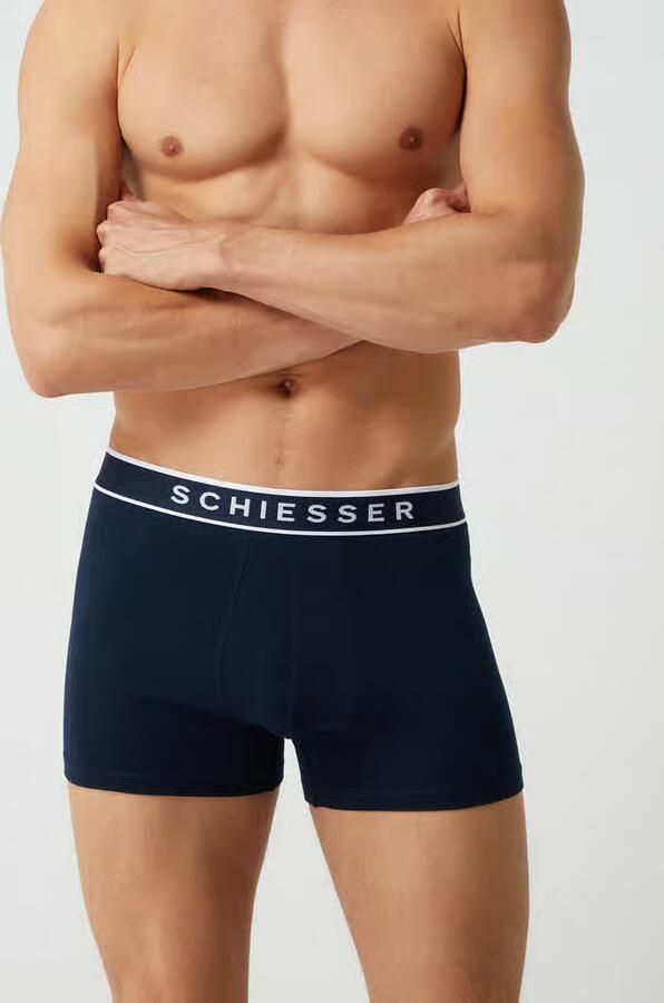 Schiesser Boxershort 95 5 met sportieve webband (3 stuks)