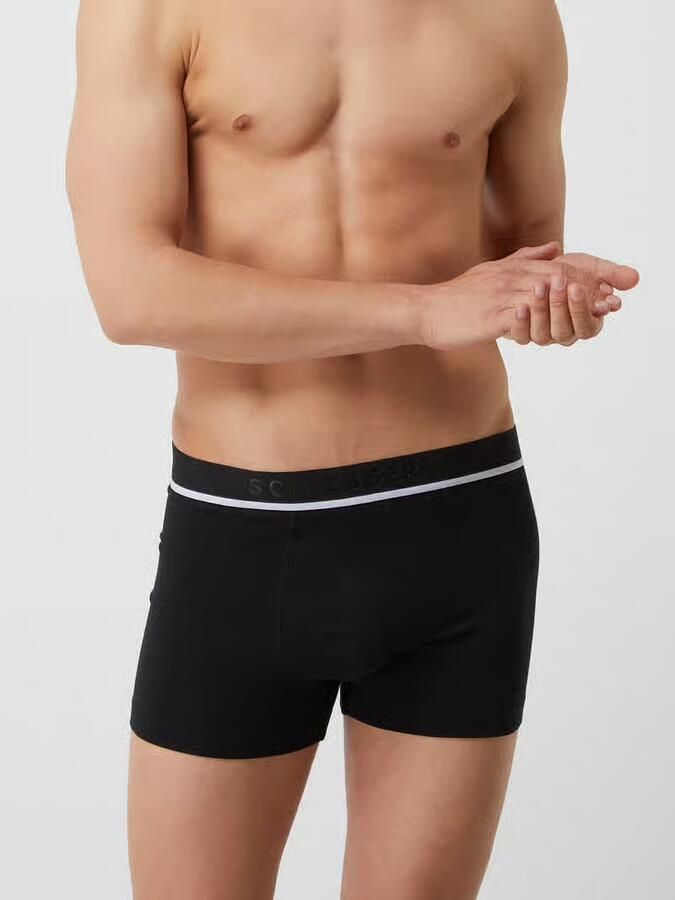 Schiesser Boxershort 95 5 met sportieve logo-webband (3 stuks) - Foto 3