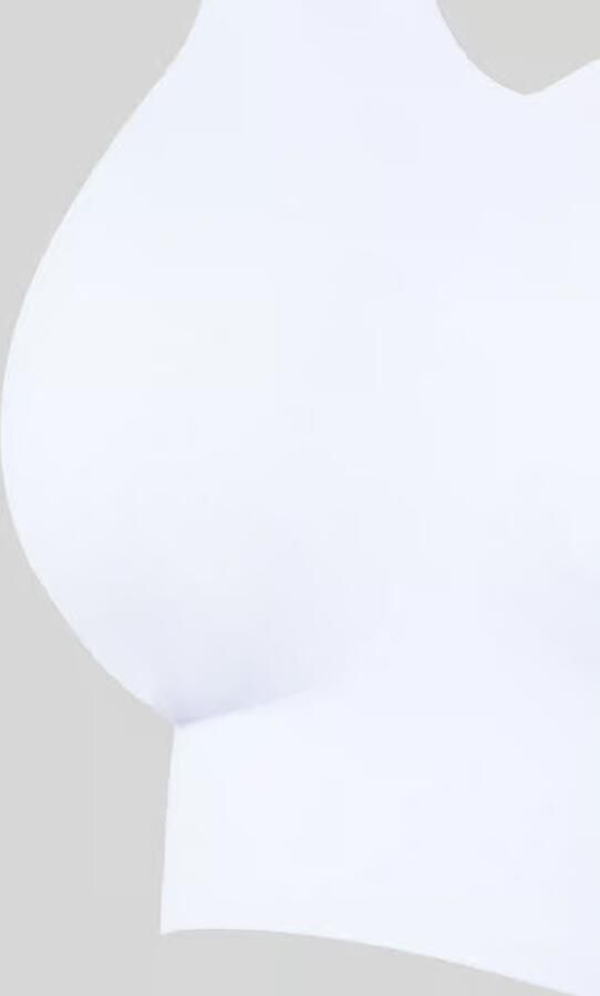 Schiesser Bustier INVISIBLE SOFT Microvezel lasercut-afwerkingen V-hals - Foto 6