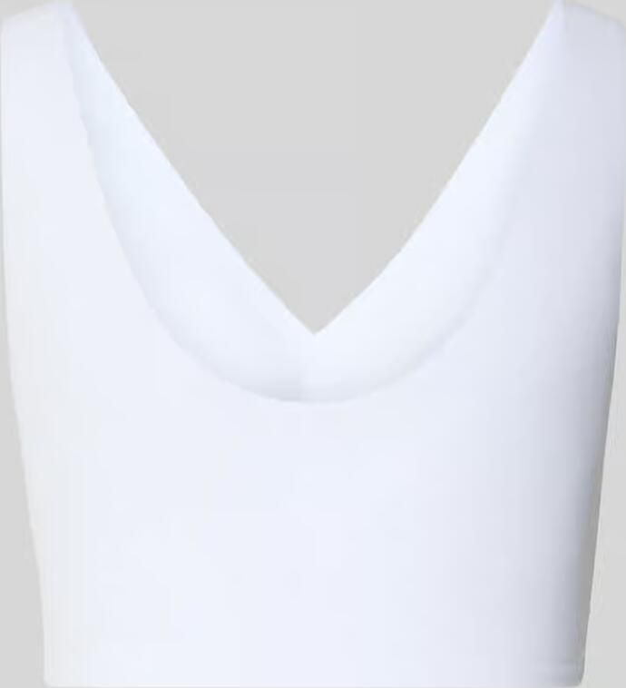 Schiesser Bustier INVISIBLE SOFT Microvezel lasercut-afwerkingen V-hals - Foto 5
