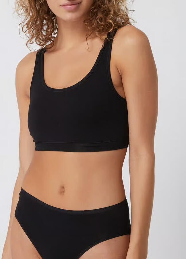 Schiesser Bustier 95 5 met elastische onderbusteband (Set van 2) - Foto 3