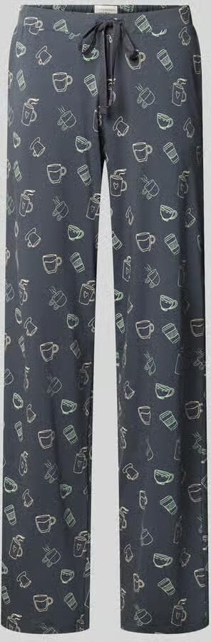 Schiesser Loose fit pyjamabroek met elastische band